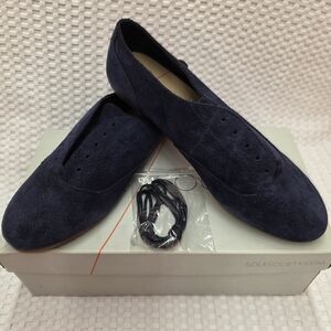 Sole Society Womans Navy Suede Shoes SIZE 9.5